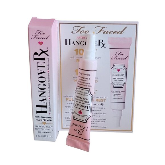 Too Faced Hangover Rx Replenishing Face Primer New in Box - Picture 1 of 12